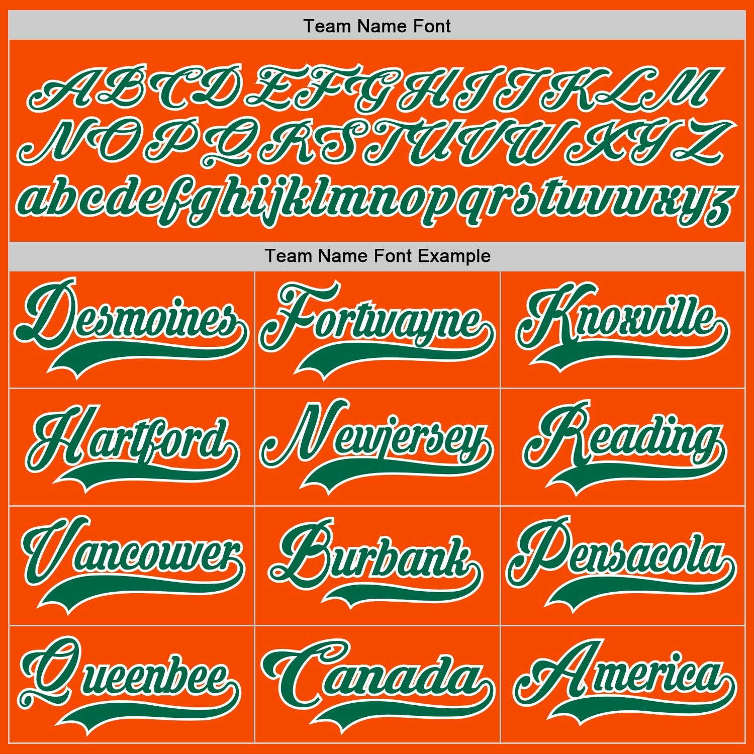 Custom Orange Kelly Green-White Hockey Lace Neck Jersey view 4