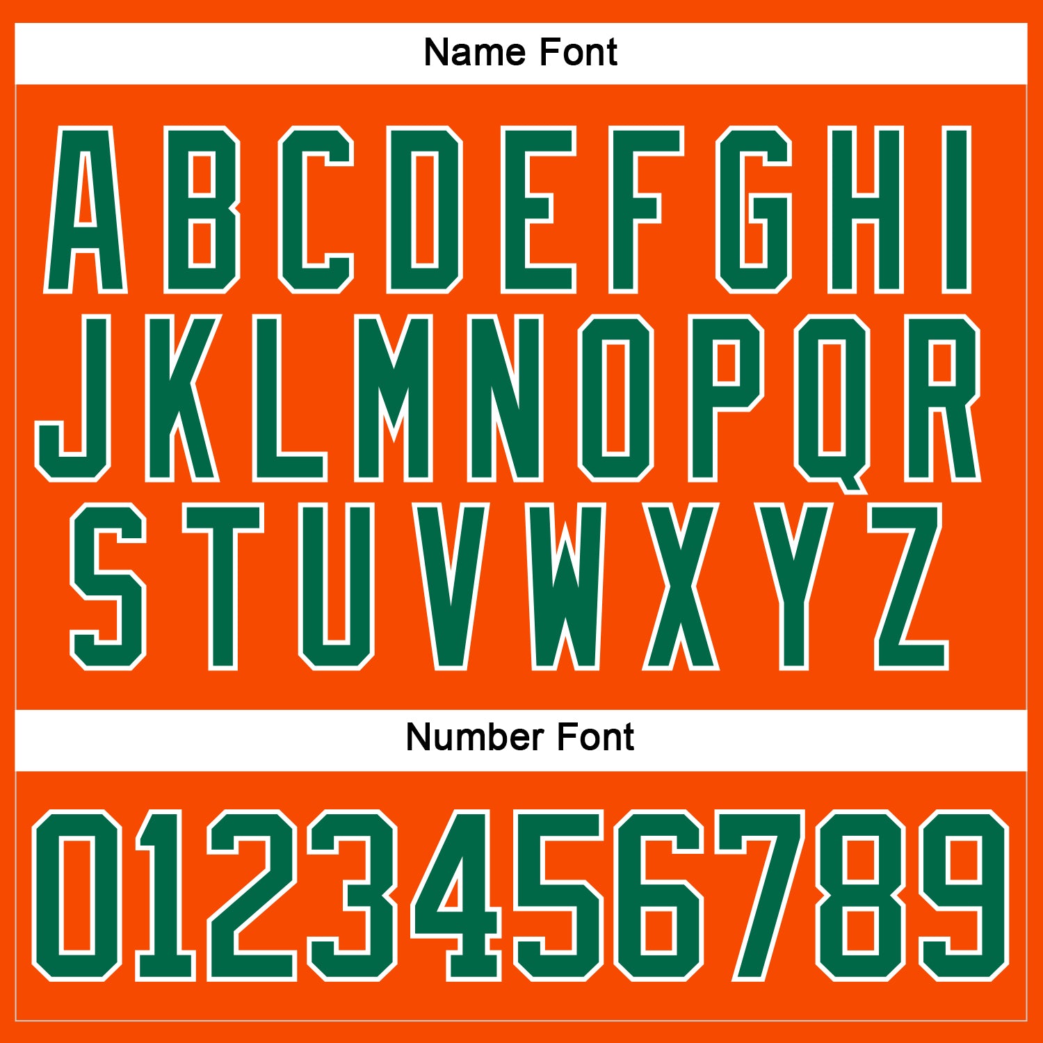 Custom Orange Kelly Green-White Hockey Lace Neck Jersey view 5