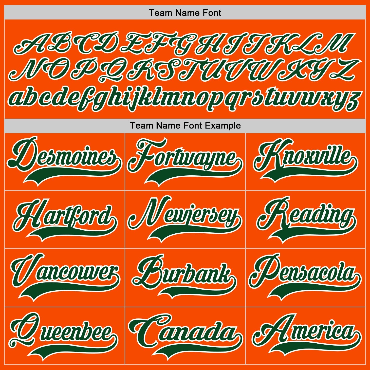 Custom Orange Green-White Hockey Lace Neck Jersey view 4