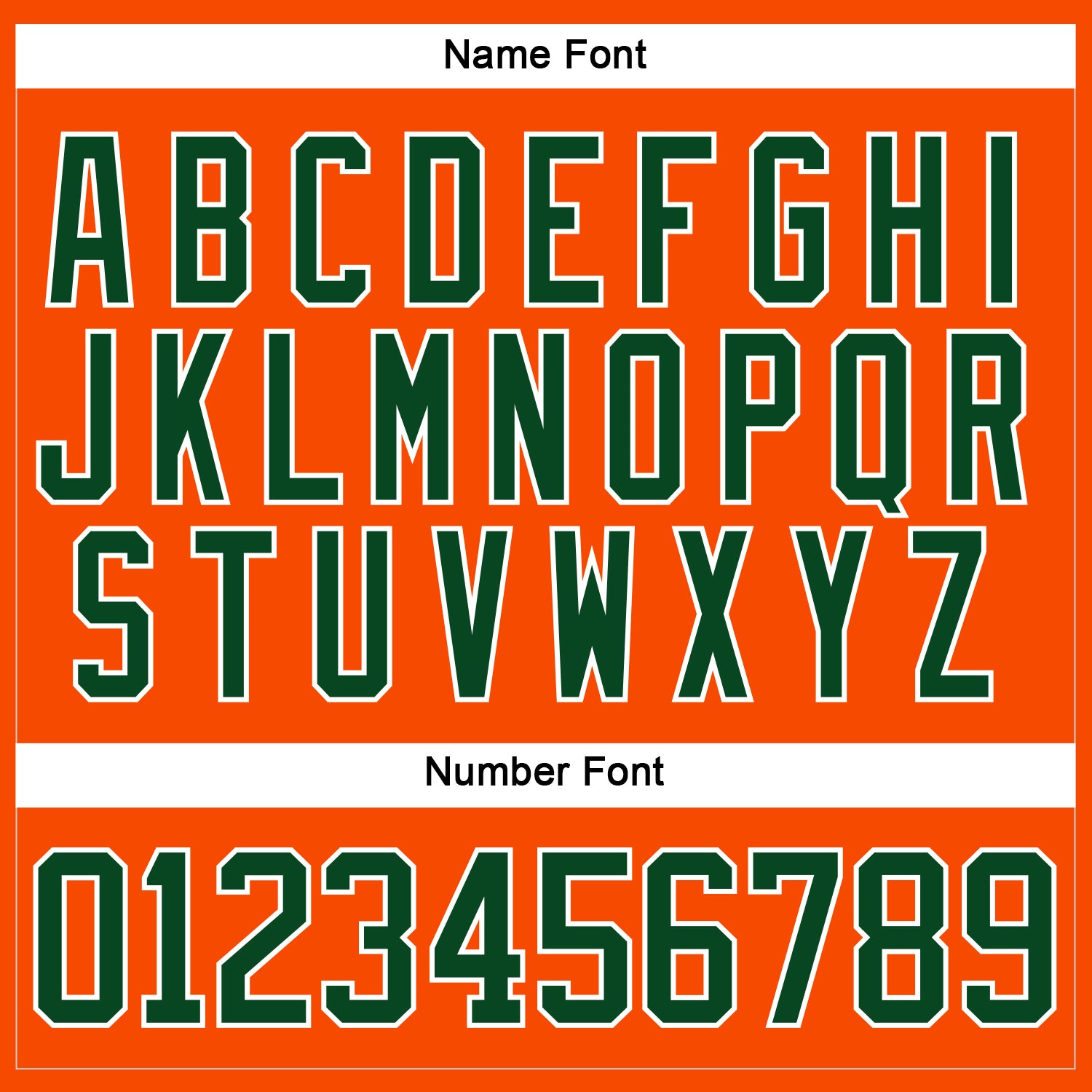 Custom Orange Green-White Hockey Lace Neck Jersey view 5