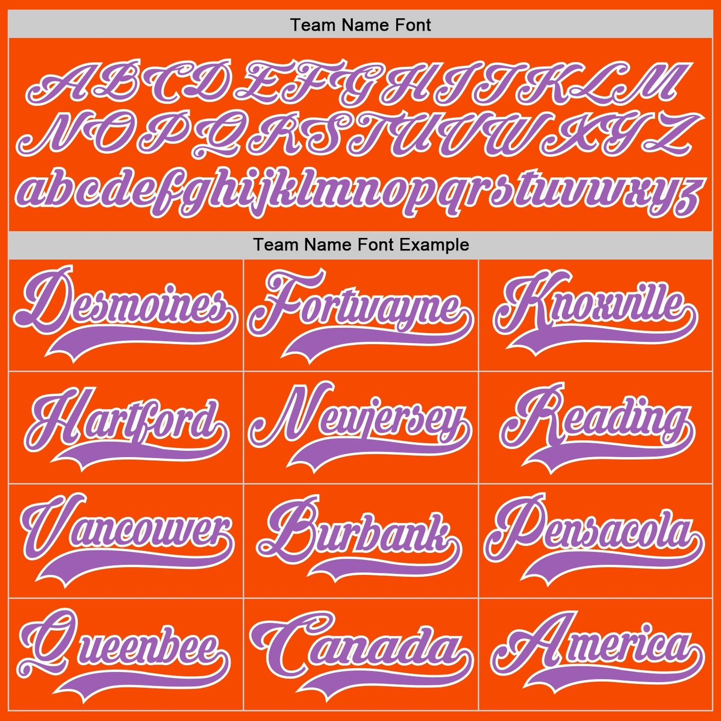 Custom Orange Medium Purple-White Hockey Lace Neck Jersey view 4