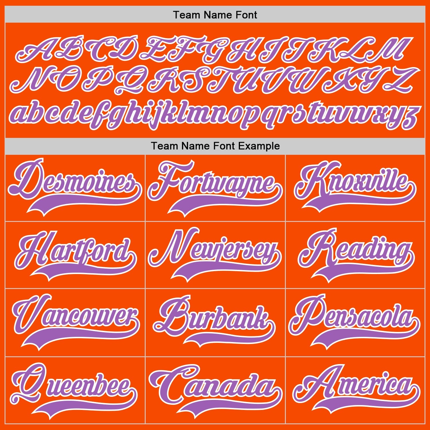 Custom Orange Medium Purple-White Hockey Lace Neck Jersey view 4
