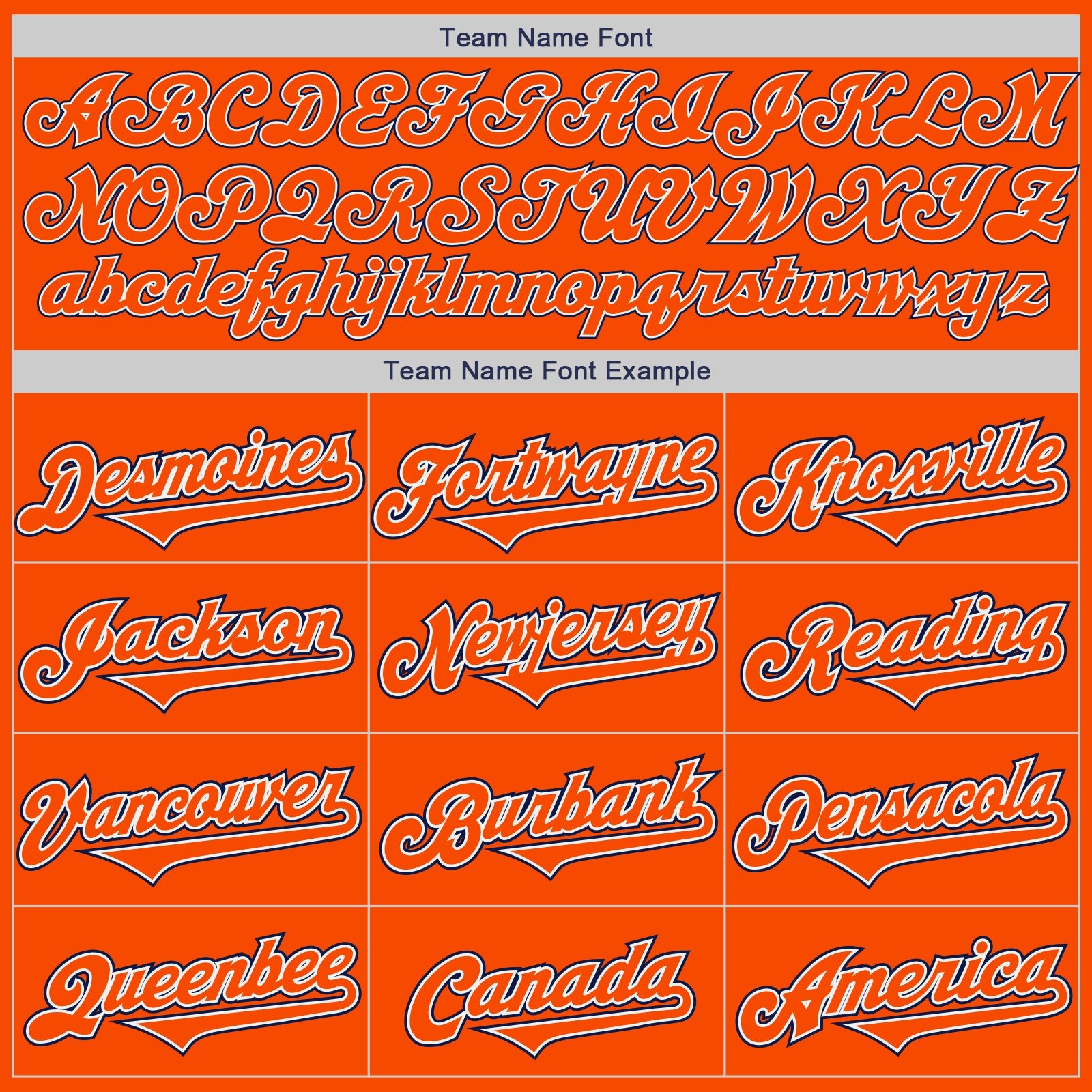 Custom Orange White-Navy Authentic Baseball Jersey view 4