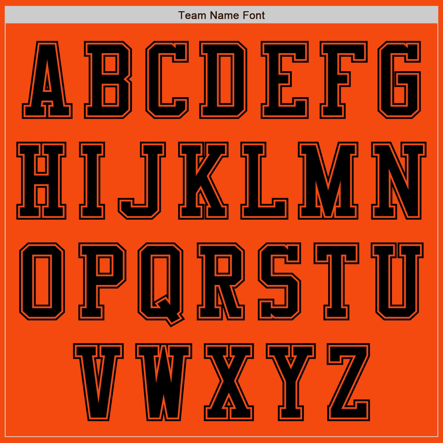 Custom Orange Black Authentic Baseball Jersey view 3