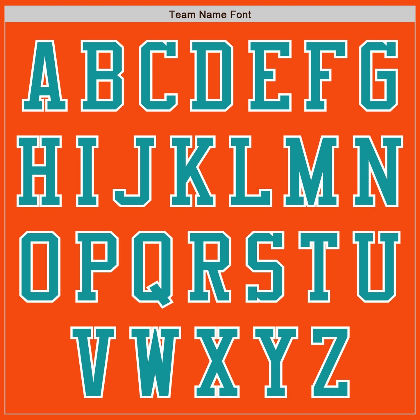 Custom Orange Teal-White Authentic Baseball Jersey view 3