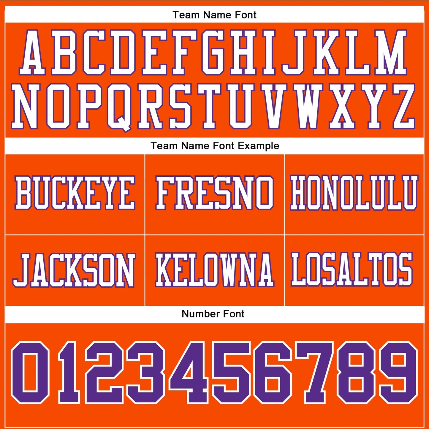 Custom Orange Purple-White Authentic Football Jersey view 4