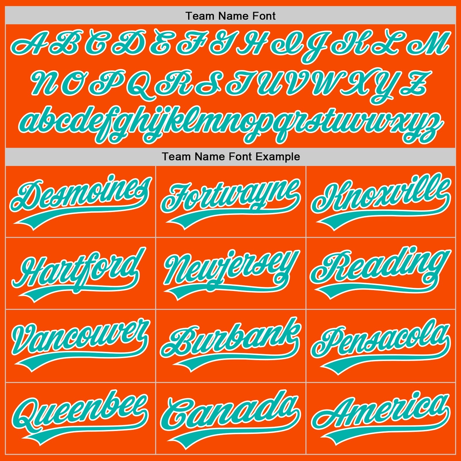 Custom Stitched Orange Aqua-White Baseball Pullover Sweatshirt Hoodie view 3