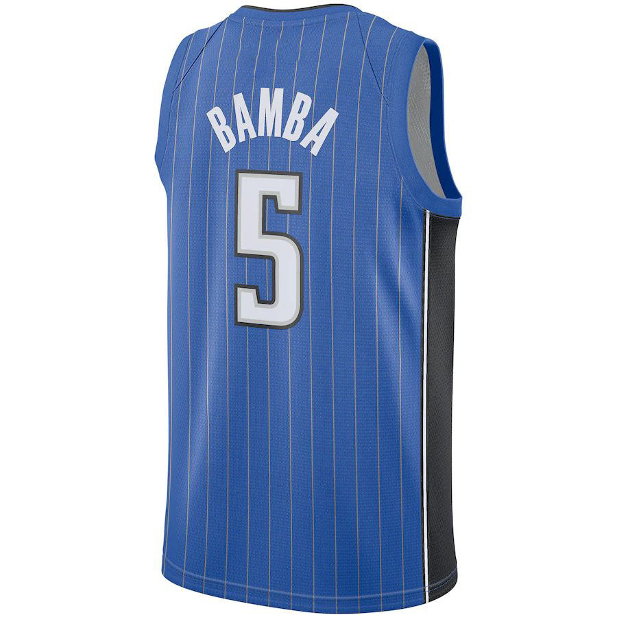 O.Magic #5 Mohamed Bamba Swingman Jersey Royal Stitched American Basketball Jersey - Main View