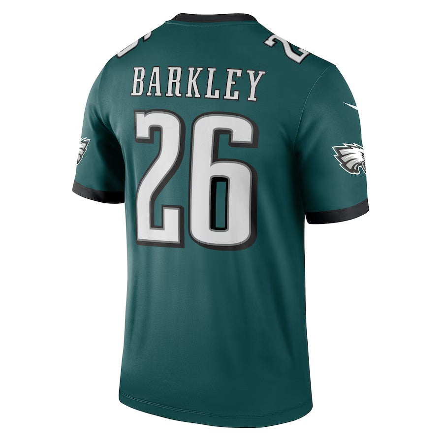 P.Eagles #26 Saquon Barkley Midnight Green Legend Player Performance Top Stitched American Football Jerseys - Main View