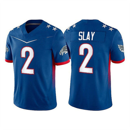P.Eagles #2 Darius Slay 2022 Royal Pro Bowl Stitched Jersey American Football Jerseys - Main View