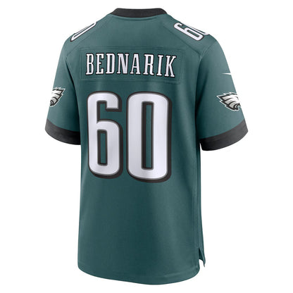 P.Eagles #60 Chuck Bednarik Midnight Green Team Retired Player Game Stitched American Football Jerseys - Main View