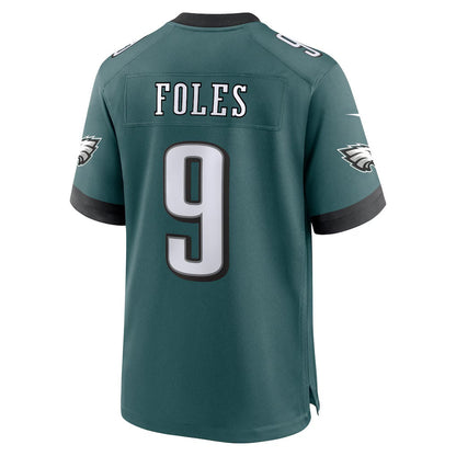 P.Eagles #9 Nick Foles Midnight Green Team Retired Player Game Stitched American Football Jerseys - Main View