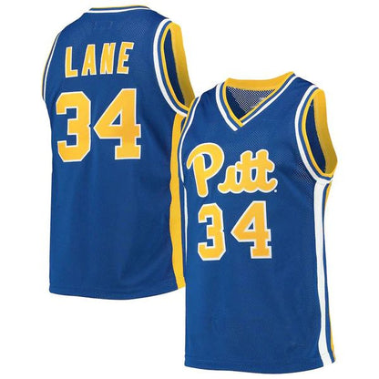 P.Panthers #34 Jerome Lane Original Retro Brand Alumni Commemorative Classic Basketball Jersey Royal Stitched American College Jerseys - Main View