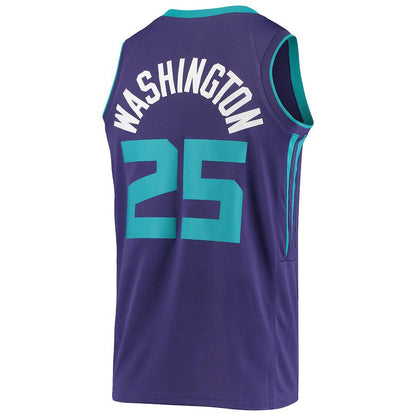 C.Hornets #25 PJ Washington Jr. Jordan Brand 2020-21 Swingman Jersey Statement Edition Stitched American Basketball Jersey - Main View