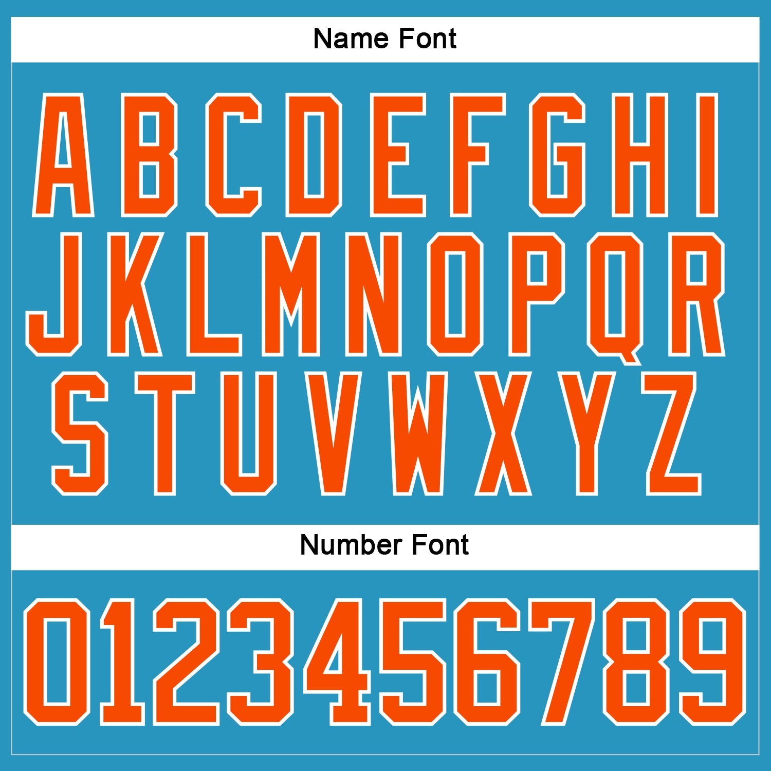 Custom Panther Blue Orange-White Hockey Lace Neck Jersey view 5