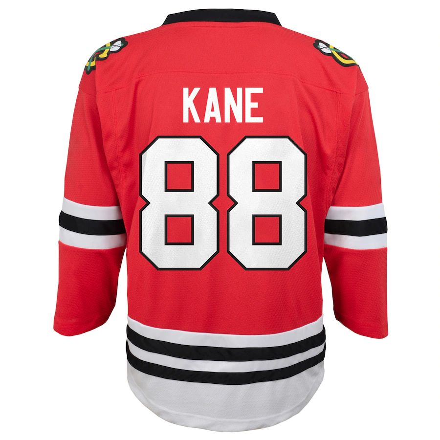 C.Blackhawks #88 Patrick Kane Preschool Replica Player Jersey Red Stitched American Hockey Jerseys - Main View