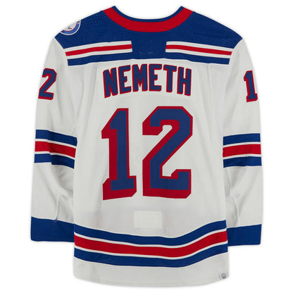NY.Rangers #12 Patrik Nemeth Fanatics Authentic Game-Used White Stitched American Hockey Jerseys - Main View
