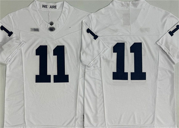 P.State Nittany Lions #11 Abdul Carter White 2024 F.U.S.E. No Name Stitched College Jerseys - Main View