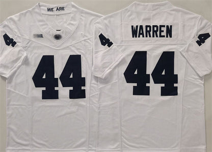 P.State Nittany Lions #44 Davis Warren White 2024 F.U.S.E. Stitched College Jerseys - Main View