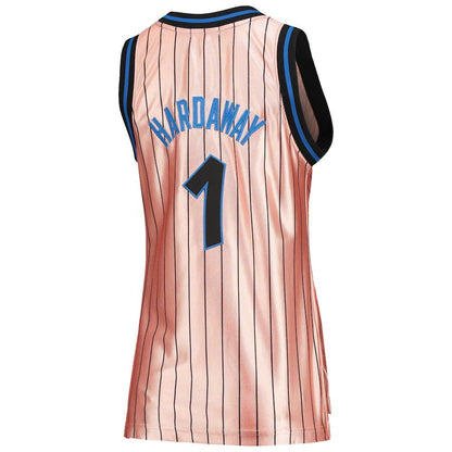 O.Magic #1 Penny Hardaway Mitchell & Ness Women's 75th Anniversary Rose Gold 1993 Swingman Jersey Pink Stitched American Basketball Jersey - Main View