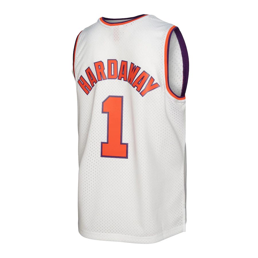 P.Suns #1 Penny Hardaway Mitchell & Ness 2002-03 Hardwood Classics Swingman Jersey White Stitched American Basketball Jersey - Main View