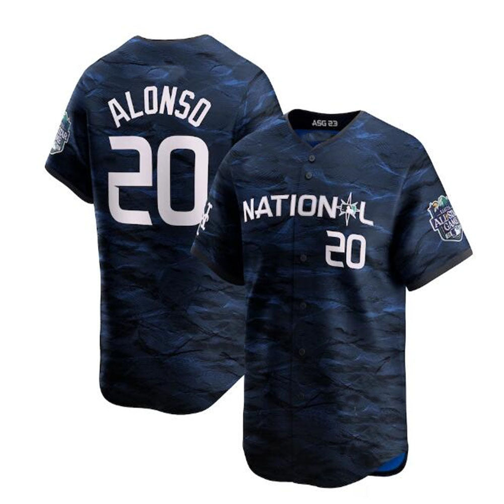 #20 Pete Alonso National League 2023 All-Star Game Limited Player Jersey - Royal Baseball Jerseys - Main View