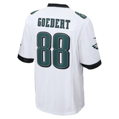 P.Eagles #88 Dallas Goedert White Game Jersey Stitched American Football Jerseys - Main View