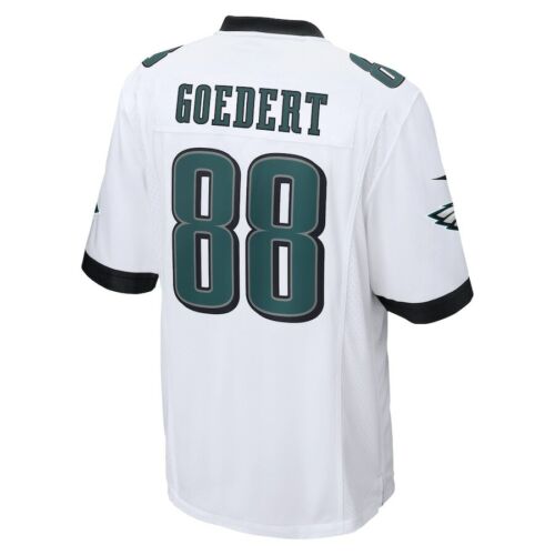 P.Eagles #88 Dallas Goedert White Game Jersey Stitched American Football Jerseys - Main View