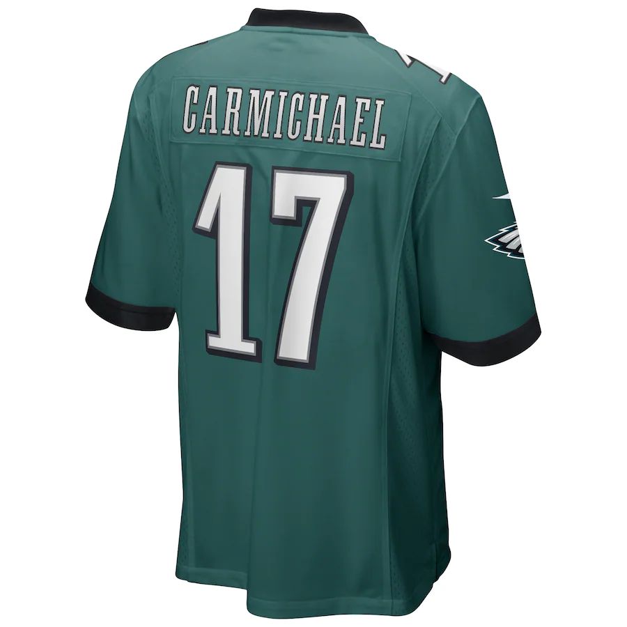 P.Eagles #17 Harold Carmichael Midnight Green Game Retired Player Jersey Stitched American Football Jerseys - Main View