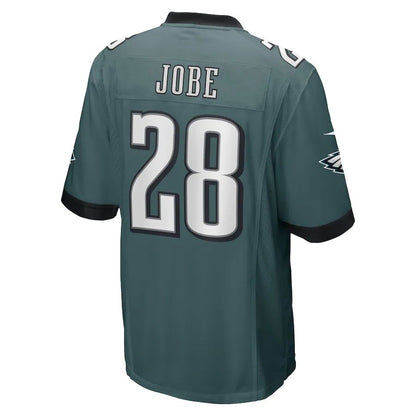 P.Eagles #28 Josh Jobe Midnight Green Game Player Jersey Stitched American Football Jerseys - Main View
