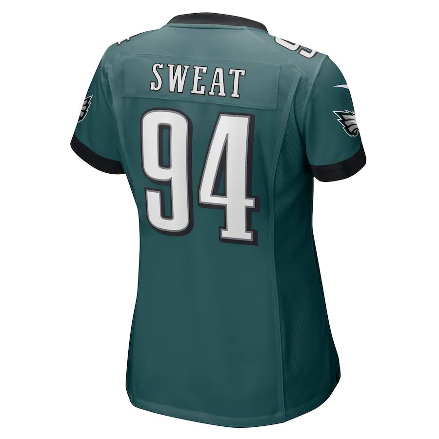 P.Eagles #94 Josh Sweat  Midnight Green Game Jersey Stitched American Football Jerseys - Main View