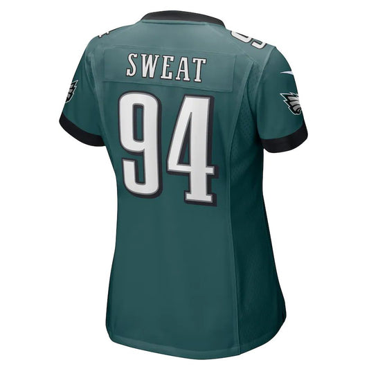 P.Eagles #94 Josh Sweat  Midnight Green Game Jersey Stitched American Football Jerseys - Main View