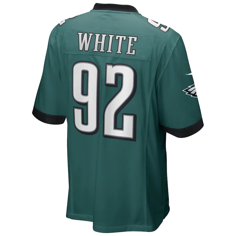 P.Eagles #92 Reggie White Midnight Green Game Retired Player Jersey Stitched American Football Jerseys - Main View