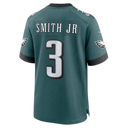 P.Eagles #3 Nolan Smith Team Game Jersey - Midnight Green American Football Jerseys - Main View