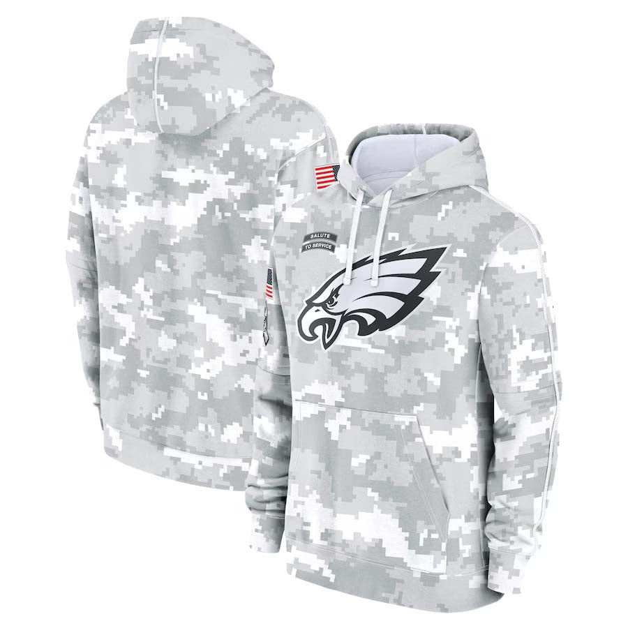 P.Eagles 2024 Salute To Service Club Pullover Hoodie Cheap sale Birthday and Christmas gifts Stitched American Football Jerseys - Main View