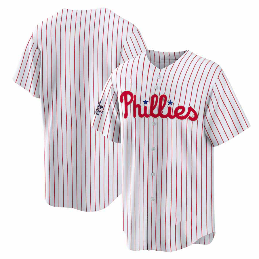 Philadelphia Phillies 2025 All-Star Game Home Replica Jersey - White Stitched Baseball Jersey - Main View