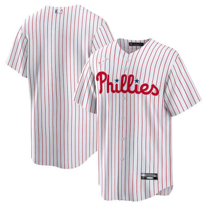 Philadelphia Phillies Jerseys White Home Blank Replica Jersey Baseball Jerseys - Main View