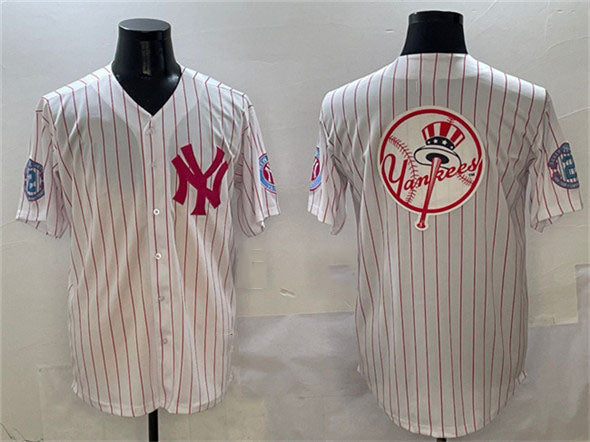 Philadelphia Phillies Team Big Logo Pink With Patch Limited Stitched Baseball Jersey - Main View