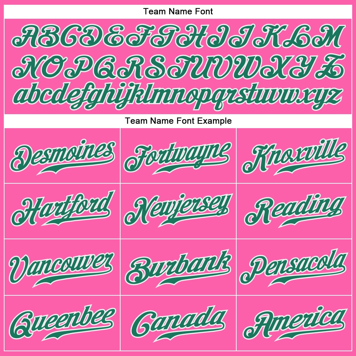 Custom Pink Kelly Green-White Authentic Baseball Jersey view 4