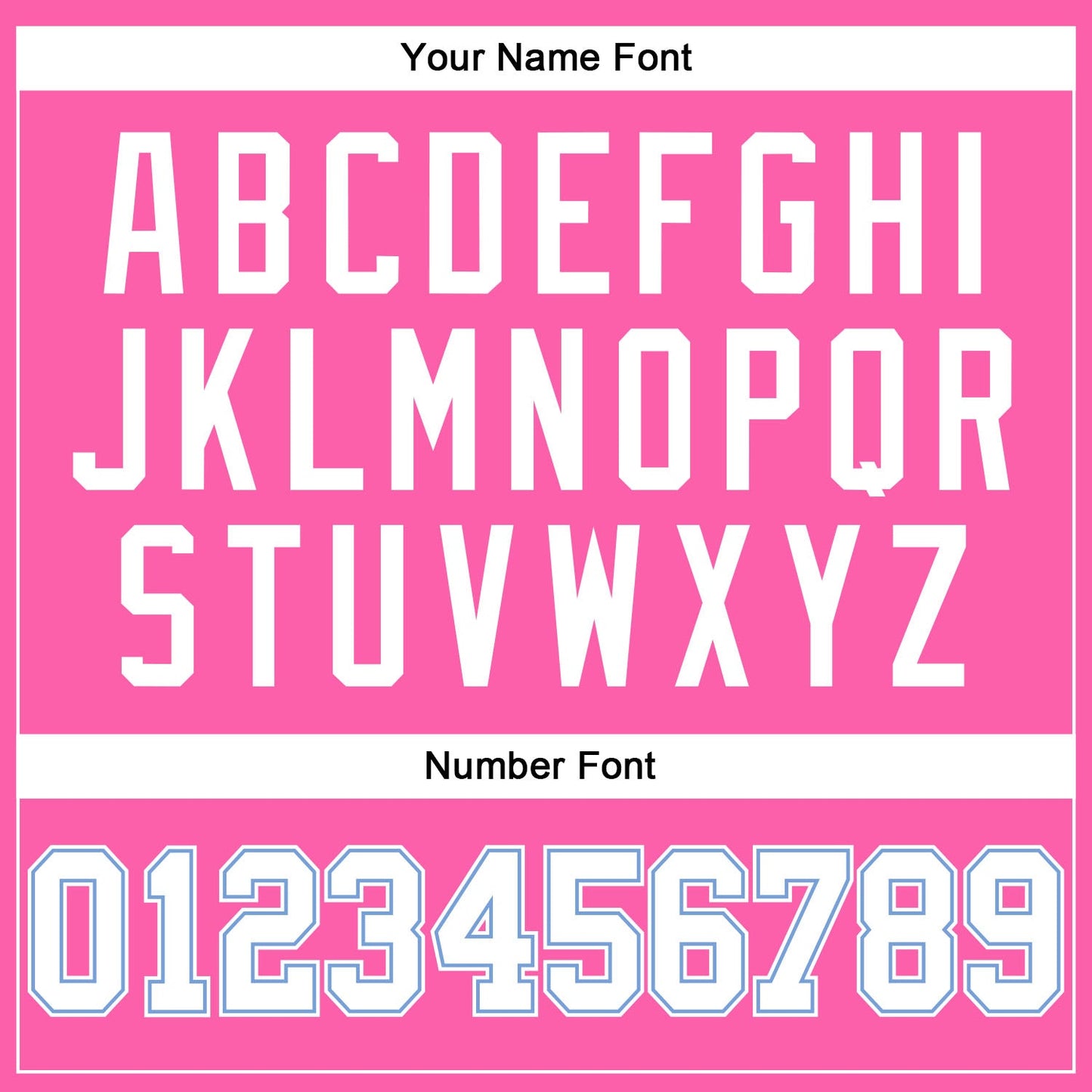 Custom Pink White-Light Blue Authentic Baseball Jersey view 5