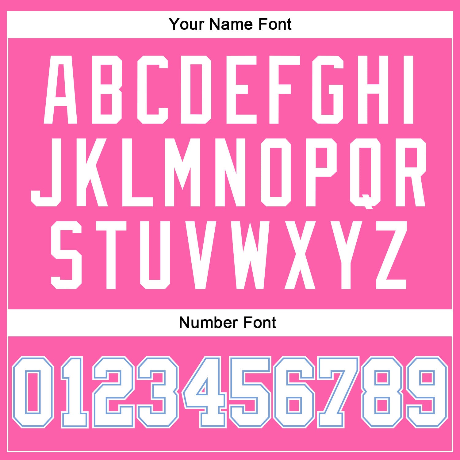Custom Pink White-Light Blue Authentic Baseball Jersey view 5