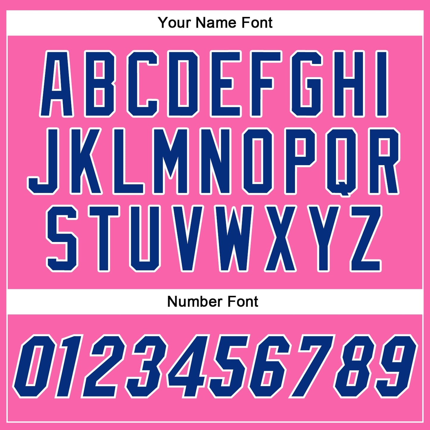 Custom Pink Royal-White Authentic Baseball Jersey view 5