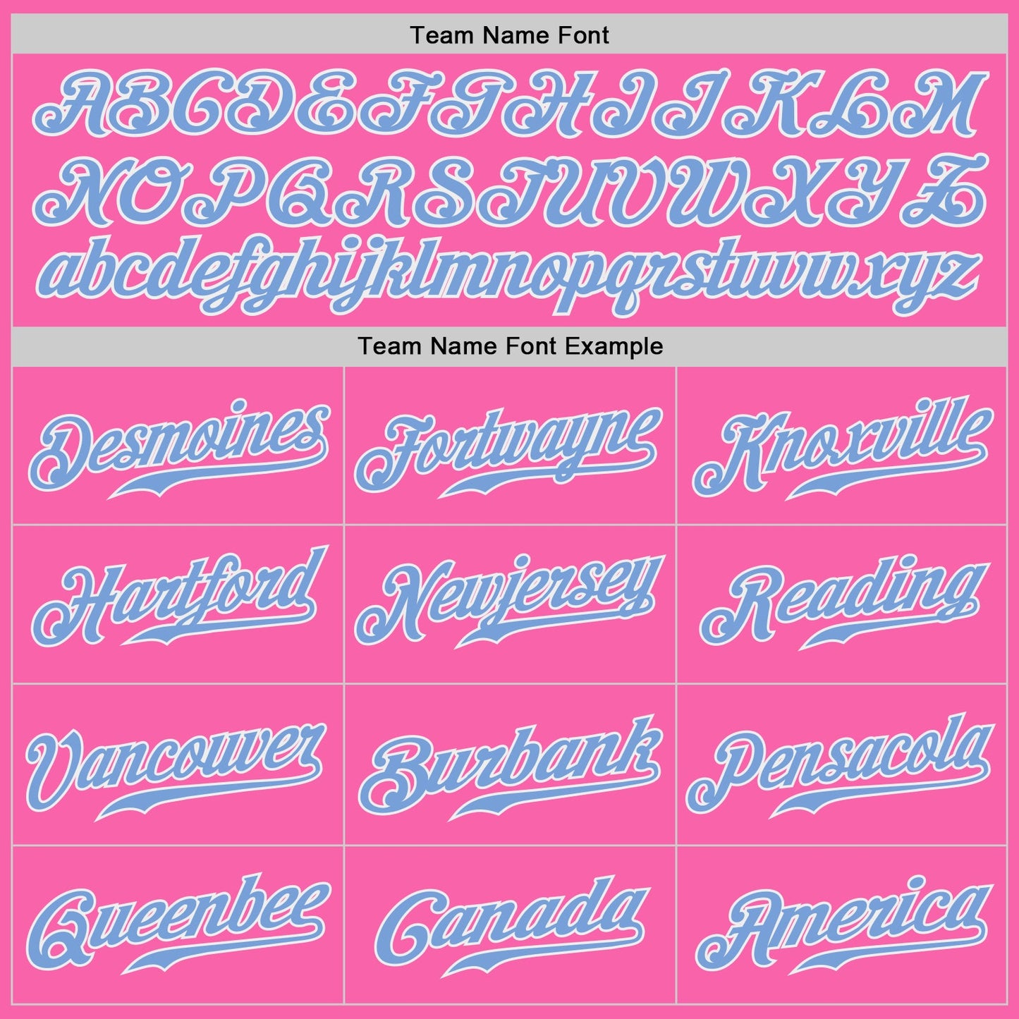 Custom Pink Light Blue-White Authentic Baseball Jersey view 4