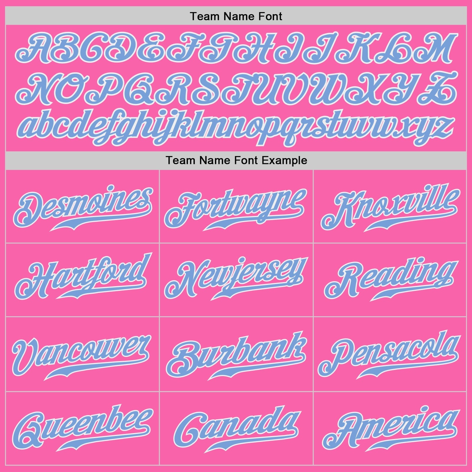 Custom Pink Light Blue-White Authentic Baseball Jersey view 4