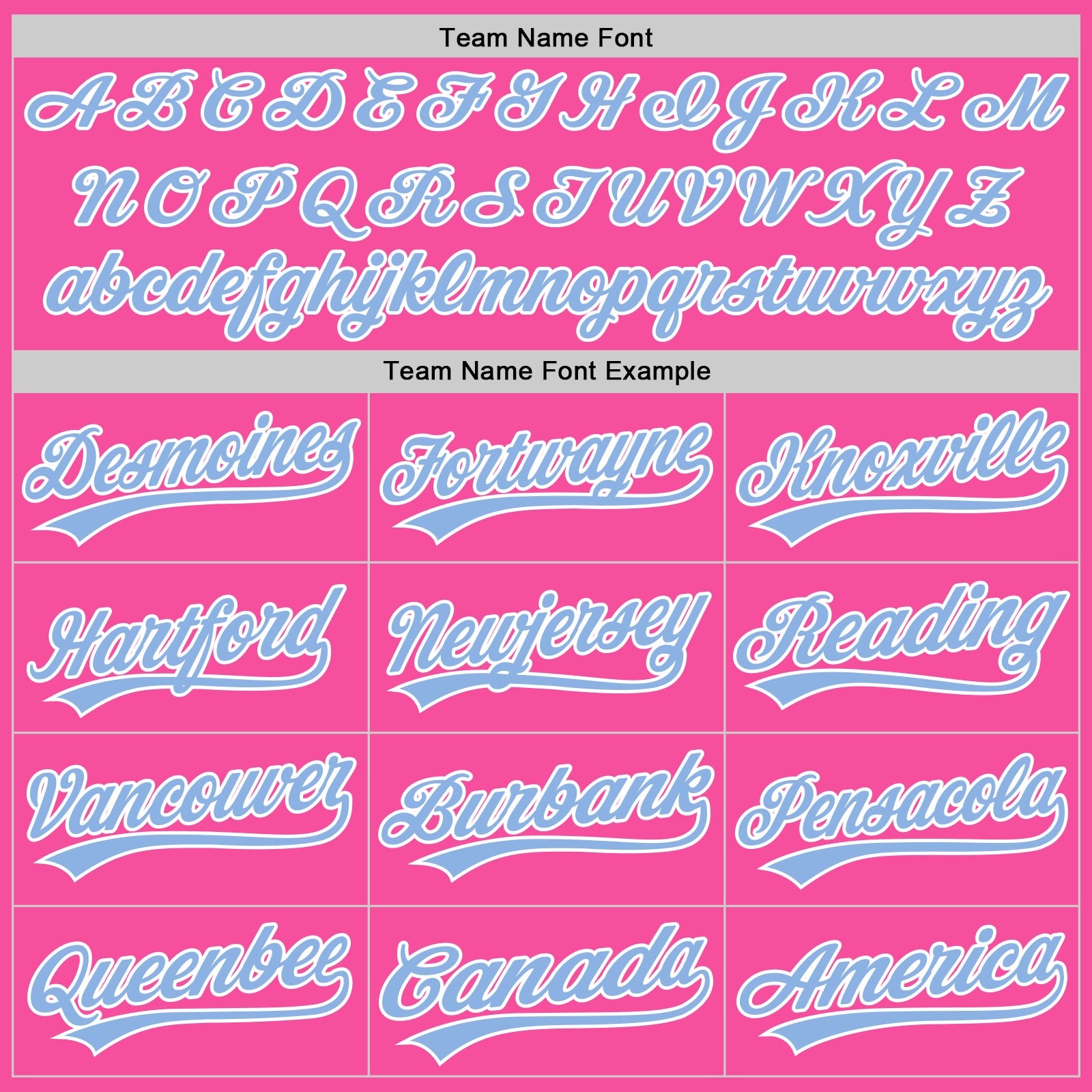Custom Pink Light Blue-White Authentic Baseball Jersey view 4