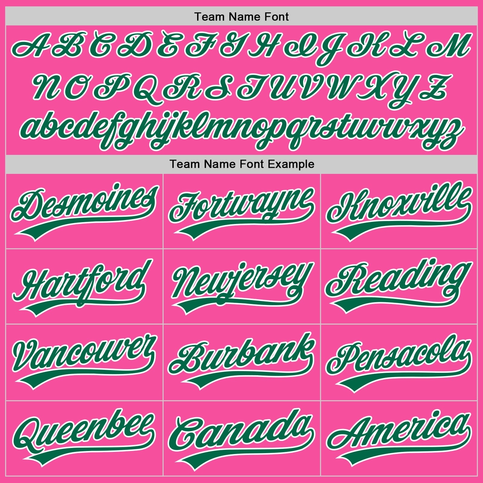 Custom Pink Kelly Green-White Authentic Baseball Jersey view 4