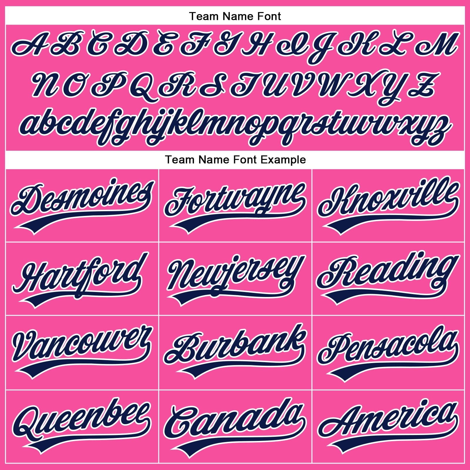 Custom Pink White Pinstripe Navy Authentic Baseball Jersey view 4