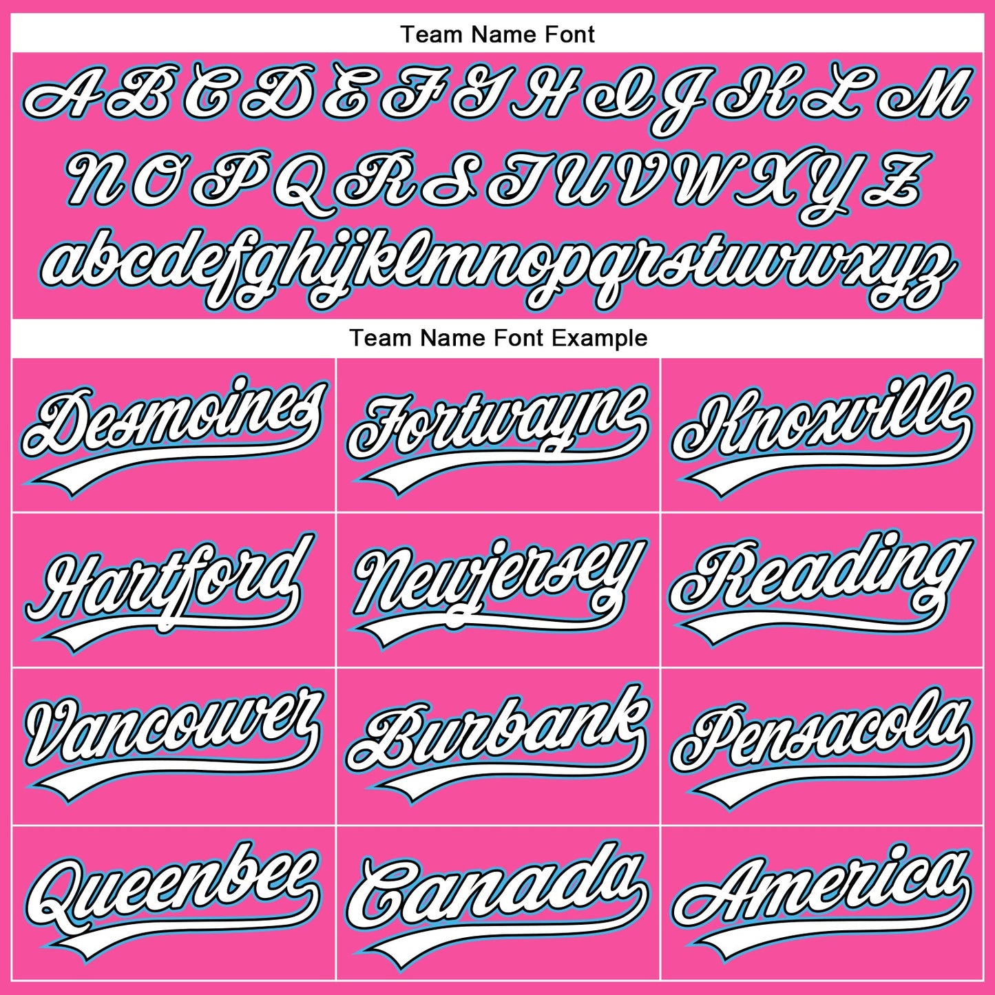 Custom Pink White Pinstripe Sky Blue Authentic Baseball Jersey view 4