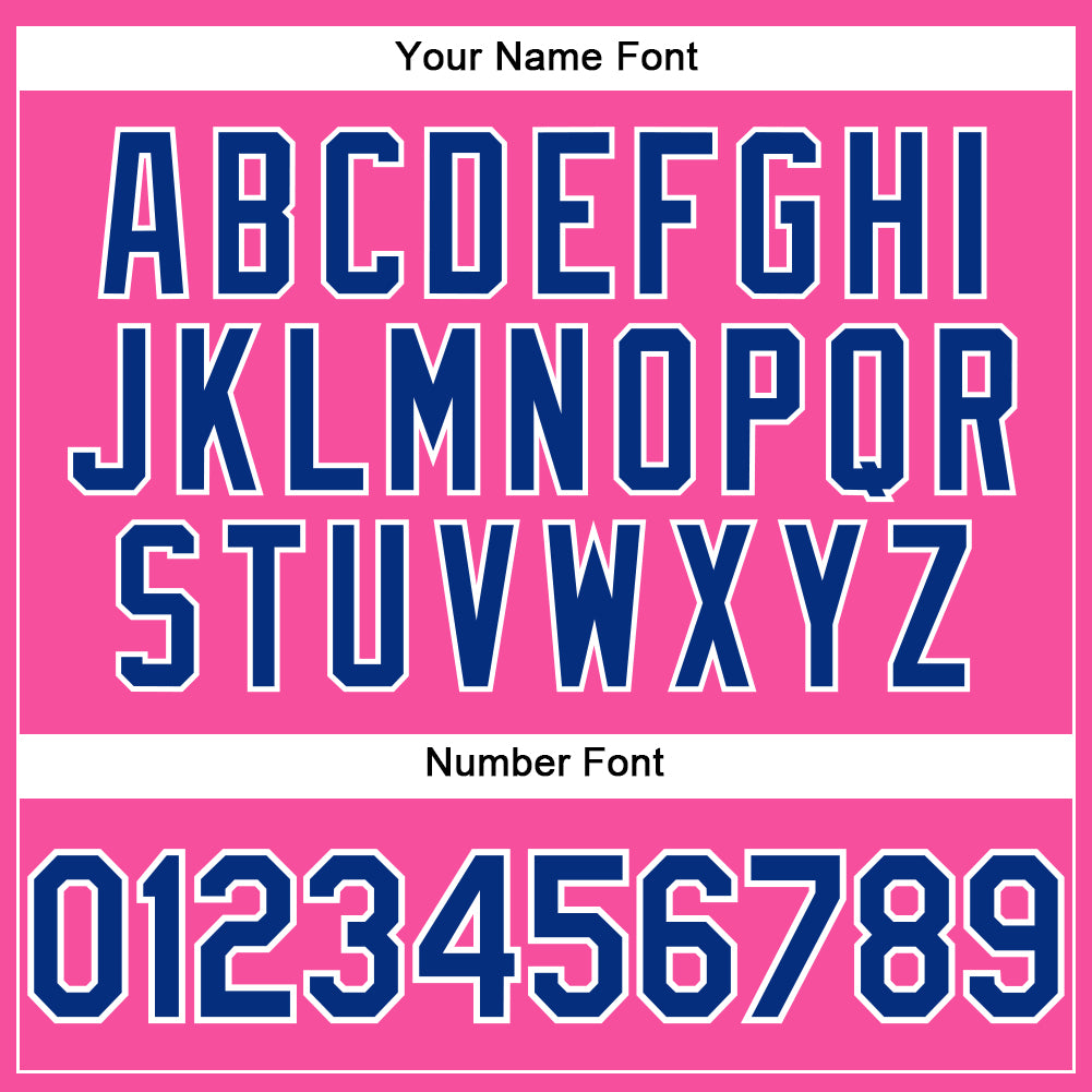 Custom Pink Royal-White Performance T-Shirt view 5