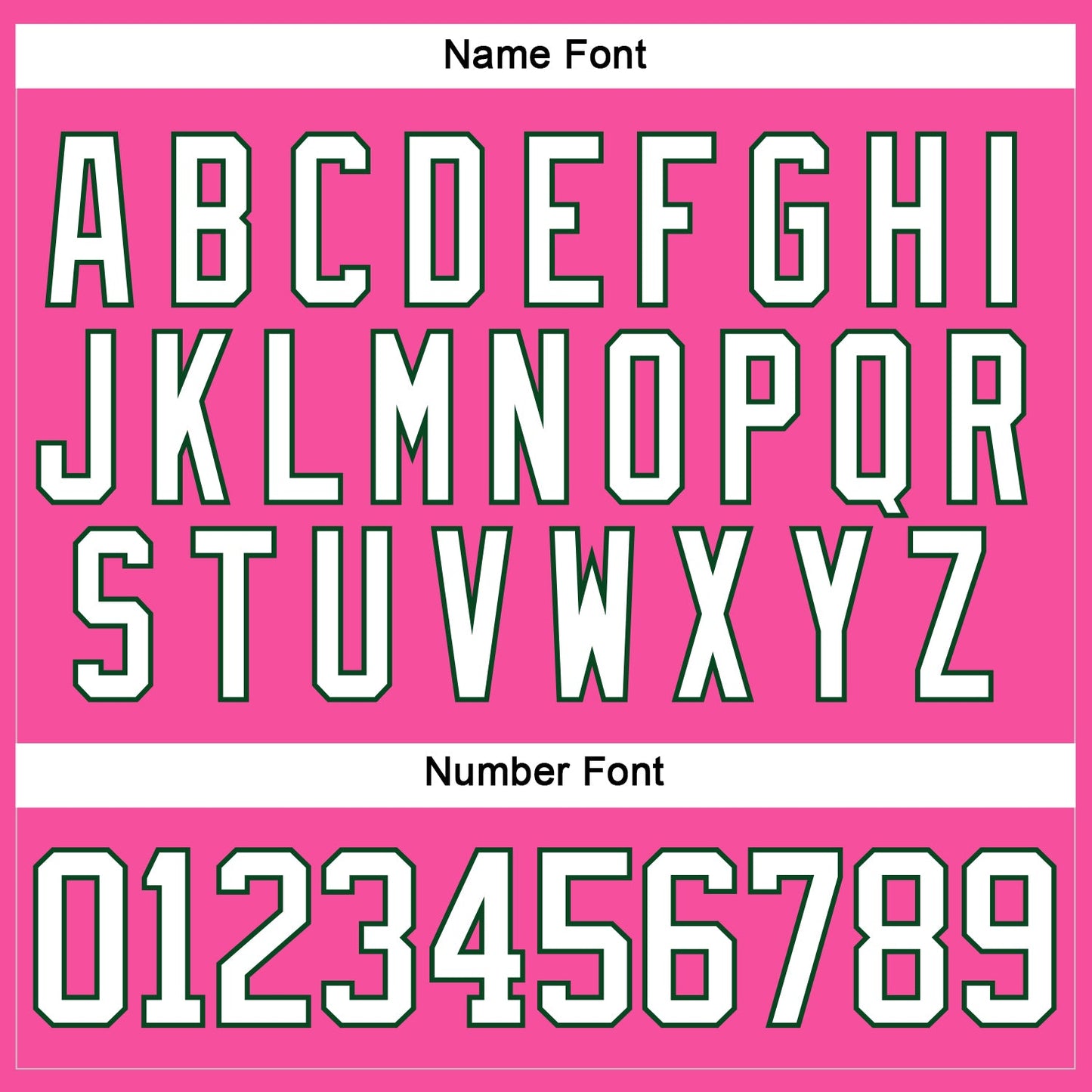 Custom Pink White-Green Hockey Lace Neck Jersey view 5